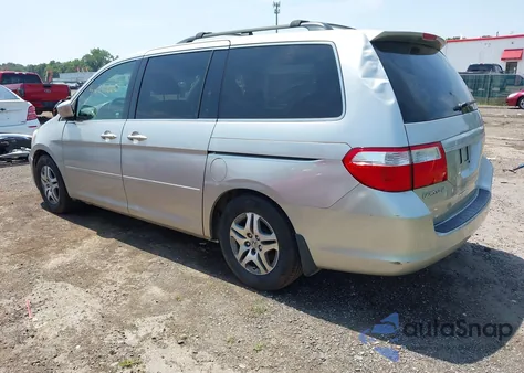 2007 Honda Odyssey Ex-L z USA, uszkodzony, nr VIN 5FNRL38757B414100